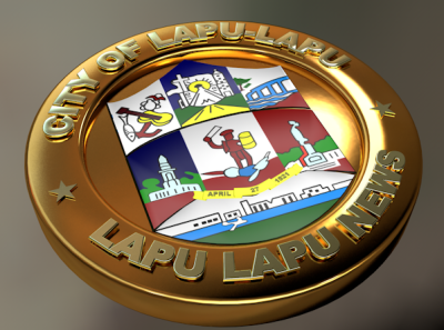 3d render of Lapu Lapu city logo branding logo philippines