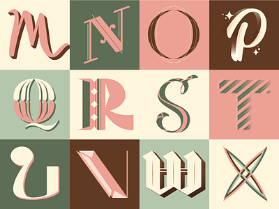 36 Days of Type: Set 2 36daysoftype 36daysoftype07 adobe illustrator design graphic design handlettering typography vector