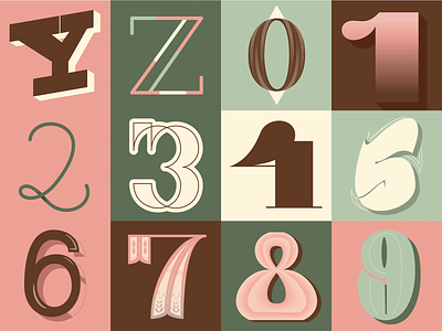 36 Days of Type: Set 3 36dayoftype 36daysoftype07 adobe illustrator design graphic design handlettering typography vector