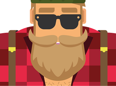 My new profil logo in 2020 account beard cool forest full gym hipster icon logo lumberjack muscle profile sunglasses wood