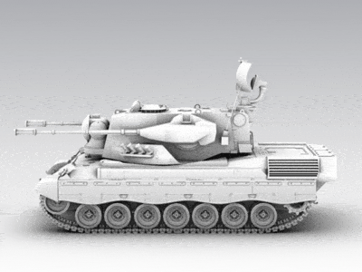 Flak Panza 3d gif tank