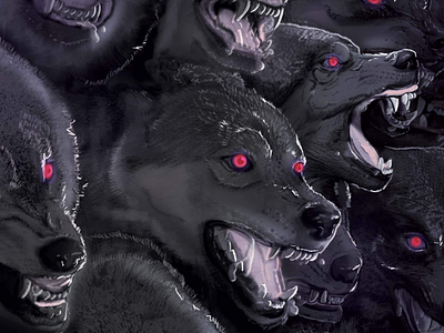Creative Instinct Upgraded bestial digital illustration ilustración wolf