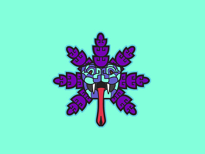 BESTIAL BRANDING QUETZALCOATL animal aztec badge bestial mayan mexico print quetzalcoatl snake logo snakes