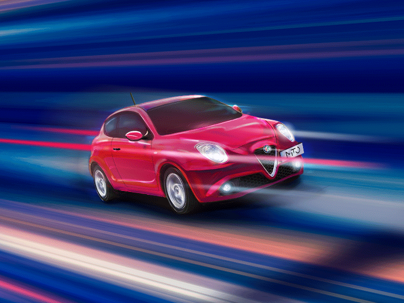 Mito® by Alfa Romeo alfa romeo animation automotive car design mexico mito motion race speed sports urban