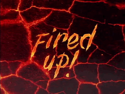 Fire up your weekend guys! 🔥 advertising animation chuck ramírez content digital diseño fire hot mexico motion graphics tipografía typography