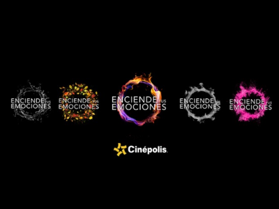 Cinépolis Enciende tus Emociones bestial branding cinépolis emotions fire logos movies