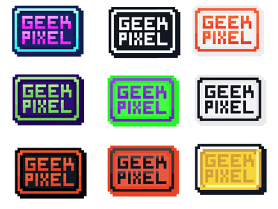 Geek Pixel Colors