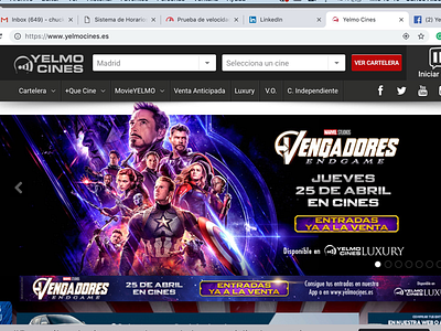 Avengers Endgame Digital Banners advertising avengers bestial cinema digital endgame