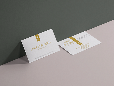 Business card - Matej Troscan