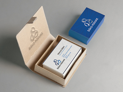 Business card - Šiško poduke blue blue and white brand branding business card business card psd card education promo material school