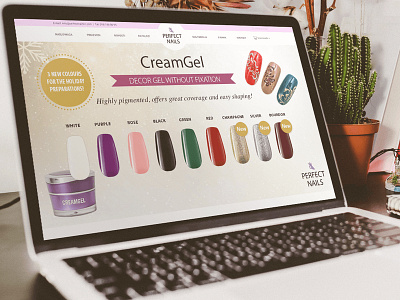 Webshop Development - Perfect Nails