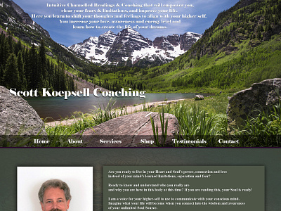 Scott Koepsell Coaching colorado denver digital marketing agency web design web design agency web design and development web design company web development