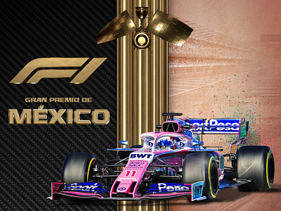GP MEXICO 2019 design photoshop sports