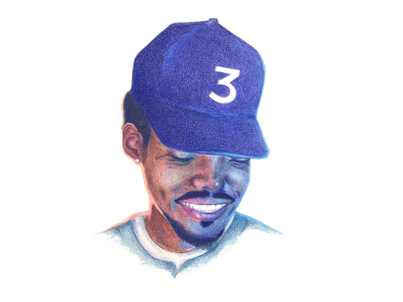 chance the rapper painting