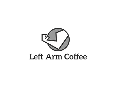 Left Arm Coffee branding coffee illustration logo