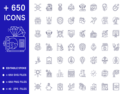 Bundles : Business and Finance Iconset