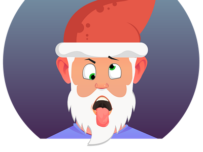 Christmas Santa Reaction Face Icons