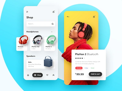 Urbanears - Headphones App Store android app app design app store apple clean ecommerce headphones ios minimal mobile music shop shopping app sound store ui ux