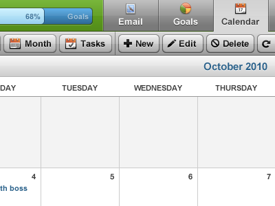 Calendar web app calendar web app