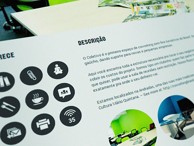 Coworking Brasil 2014 icons profile
