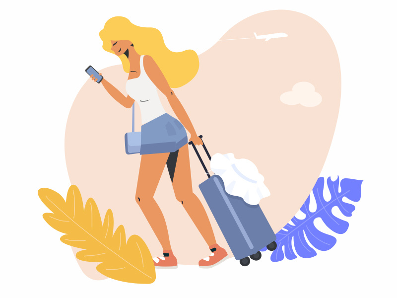 Travel illustration 2 travel 插图
