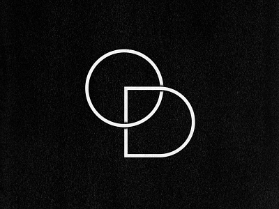 OD - Logo branding design illustration logodesign logotype logotypes monogram symbol texture typography vector