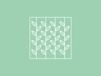 Foliage III foliage graphic green illustration illustrator leaf nature square symbol