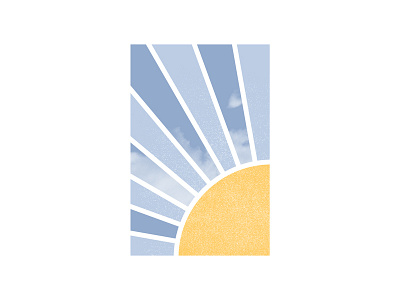 Sun emblem illustration mark stamp sun sunrise sunset