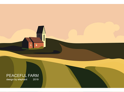 PEACEFUL FARM illustration