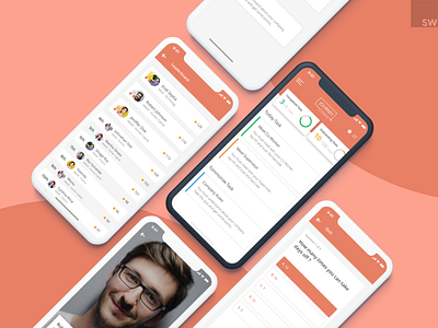 Journey - Gamification Onboarding System gamification mobile app design onboarding ui ux ux design