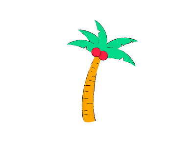 T for Palm Tree
