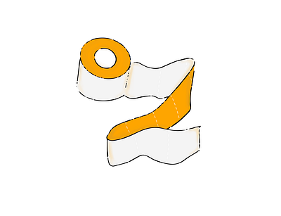 Z for Toilet paper 36daysoftype