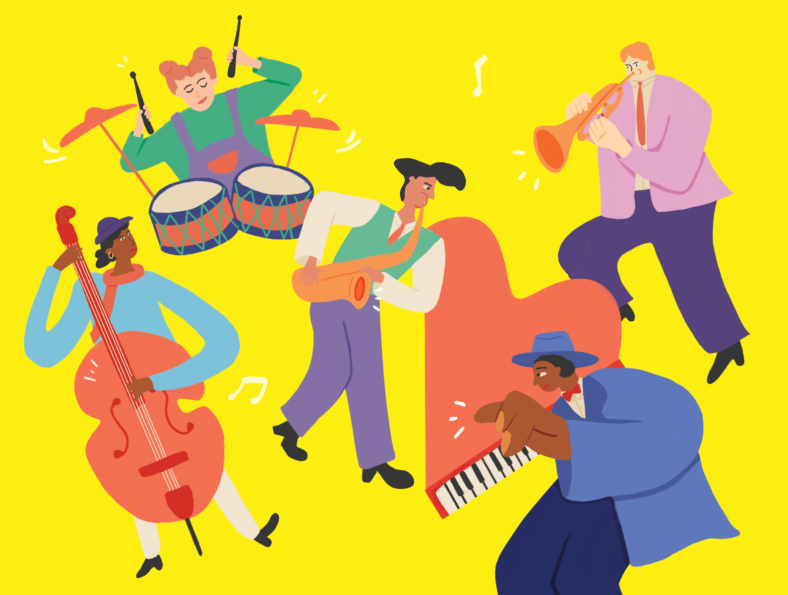 Jazzing by Sisi Li for Made at M Booth on Dribbble