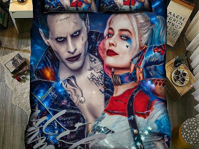 Joker & Harley Quinn bedding