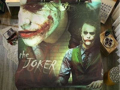 Joker and Harley Quinn bedding