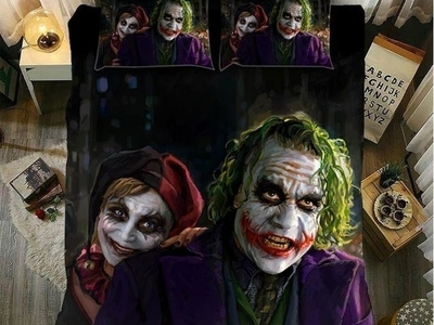 Joker and Harley Quinn bedding