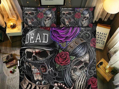 Skull Bedding Sets skull bedding sets