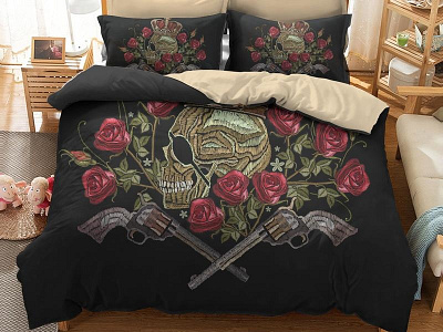 Skull Bedding Sets skull bedding sets