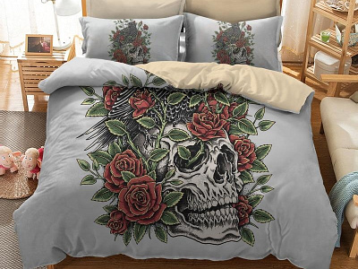 Skull Bedding Sets skull bedding sets