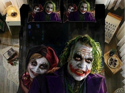 Joker and Harley Quinn bedding