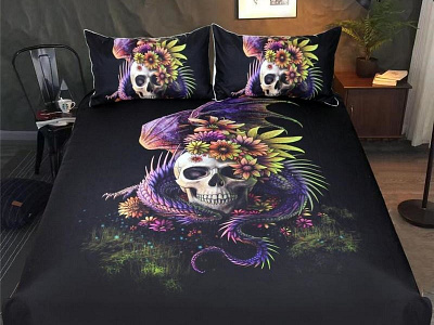 Skull Bedding Sets skull bedding sets