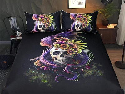 Skull Bedding Sets skull bedding sets