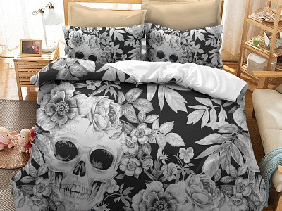 Skull Bedding Sets skull bedding sets