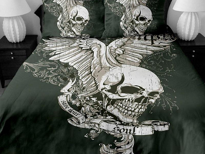 Skull Bedding Sets skull bedding sets