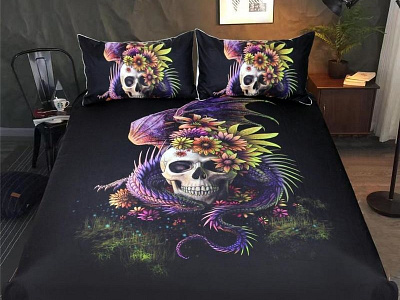 Skull Bedding Sets skull bedding sets