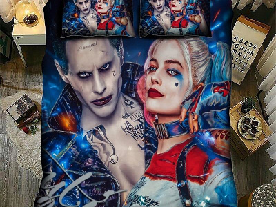 Joker and Harley Quinn bedding joker and harley quinn bedding