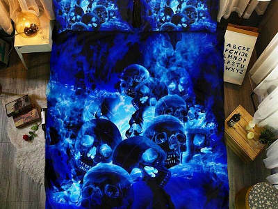 Skull Beddding skull bedding sets