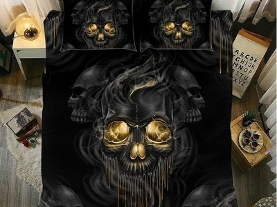 Skull Beddding skull bedding sets