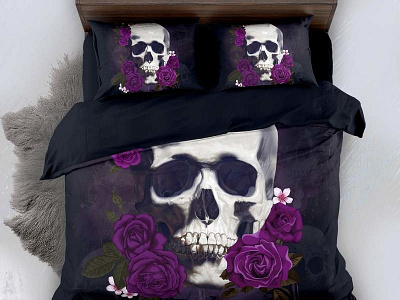 Skull Beddding skull bedding sets