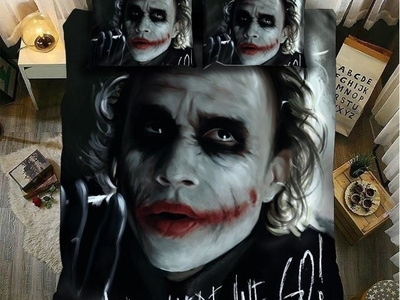 Joker and Harley Quinn bedding